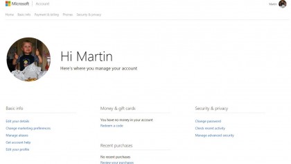 Verificación de correo de una cuenta Microsoft