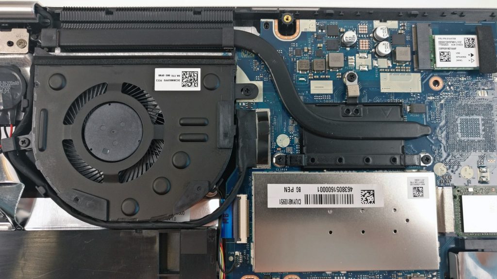 Ventilador y heatpipe de Lenovo Yoga 520