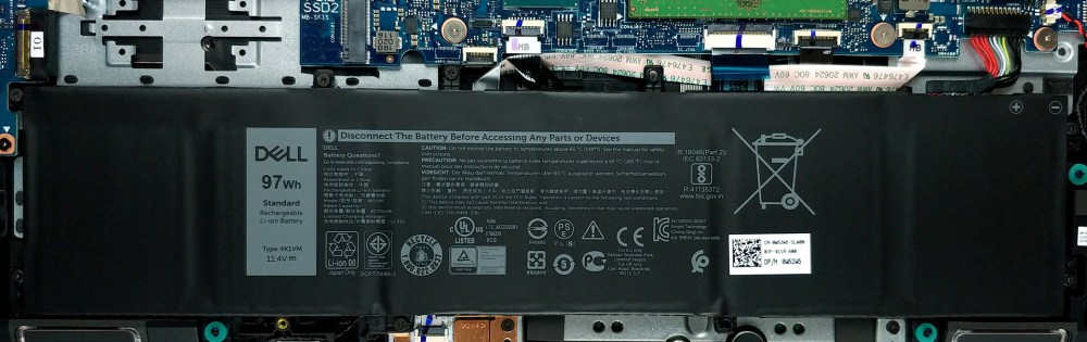 Prueba de autonomía de la batería de 97 Wh en Dell G7 17 7700