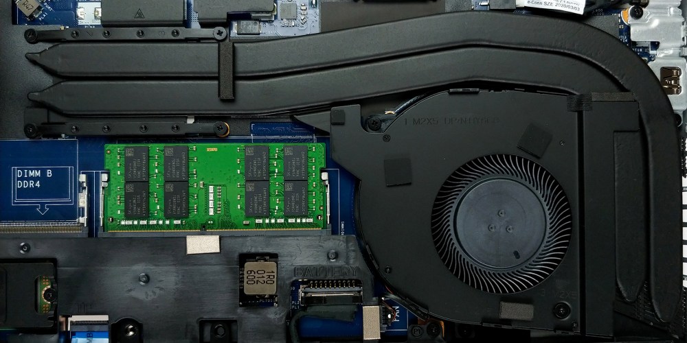 Ventilador y disipador de Dell Latitude 15 5511
